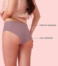 Load image into Gallery viewer, Enamor PH40 Innovations Invisi, All Day Comfort, Mid Waist Hipster Panty for Women - No Visible Panty Lines, Sweat wicking, Free Cut, Full Coverage -  Pack of 1 (Nostalgia Rose)
