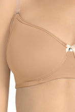 Load image into Gallery viewer, Amante Classic Backless Padded &amp; Non-wired Bra - Sandalwood 78301
