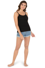 Load image into Gallery viewer, Amante Cotton Camisole - Black - Black 82401

