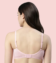 Load image into Gallery viewer, Enamor Innovations Eco-Melange Cotton, Women's Nursing Bra -  Sectioned Lift and Support, Non Padded, Wirefree, High Coverage - MT02 (Orchid Melange)
