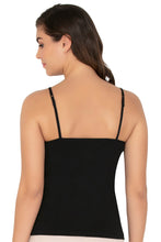 Load image into Gallery viewer, Amante Cotton Camisole (Pack of 2) - Black- Nude 77202
