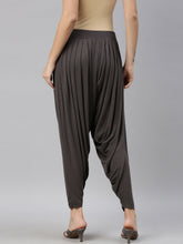 Load image into Gallery viewer, Go Colors Silver Grey Viscose Stretch Patiala
