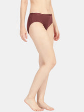Load image into Gallery viewer, Sonari Full Coverage Mid Rise Hipster Seamless Soft  Modal Spandex Everyday Panty with Concealed waistband - 3110
