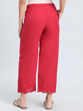 Load image into Gallery viewer, Go Colors Cherry Cotton Hakoba Palazzo
