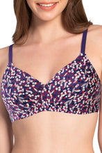 Load image into Gallery viewer, Amante Cotton Dream Padded Non Wired T-shirt Bra - Blue Shadow Pr 83601
