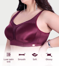 Load image into Gallery viewer, Enamor Full Figure Satin Minimizer Bra - Non-Padded, Non-Wired, High Coverage - F148 (Fig)

