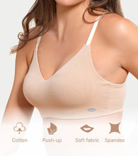 Load image into Gallery viewer, Enamor Ultra-Smoothing Women's Cotton Everyday T-Shirt Bra - No-Pinch, Hidden Lift, Non Padded, Wirefree, High Coverage - A027 (Pale Skin)
