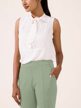 Load image into Gallery viewer, Go Colors Dusty Green Roma Ponte Pants
