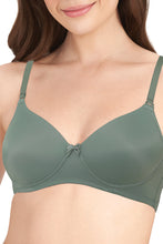 Load image into Gallery viewer, Amante Smooth Charm Padded Non-Wired T-Shirt Bra - Cedar 10606
