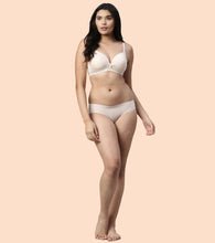 Load image into Gallery viewer, Enamor Vanish Curve Neckline With Perfect Density Lift Cup Women's Everyday Fashion T-Shirt Bra - Padded, Wirefree, High-Coverage - F065
