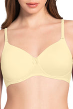 Load image into Gallery viewer, Amante Smooth Charm Padded Non-Wired T-Shirt Bra - Transparent Yellow 10606
