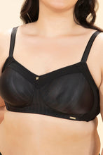 Load image into Gallery viewer, Amante Contoured Comfort Non-Padded Non-Wired Support Bra - Black 103801
