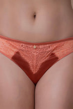 Load image into Gallery viewer, Amante Amore Lace Thong - Copper Coin 09501
