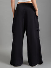 Load image into Gallery viewer, Go Colors Black Cargo Sweatpants

