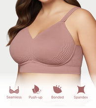 Load image into Gallery viewer, Enamor Innovations Invisi Super Shaper Ultra smooth, Bonded, Side shaper, Women's T-Shirt Bra - Seamless, No-Pinch, No-Dig, Wirefree, High Coverage- IO04(Available in Plus Sizes) (Chestnut)
