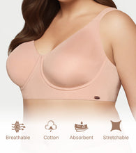 Load image into Gallery viewer, Enamor Classic Wired Support Bra, Non-Padded, Wired, Full Coverage - F221 (Honey Beige)
