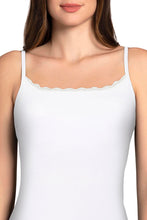 Load image into Gallery viewer, Amante Shelf Support Straight Neck Sleeveless Camisole (Pack of 2) - White_Wildrose 84902
