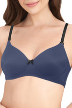 Load image into Gallery viewer, Amante Smooth Dreams Padded Non-wired T-shirt Bra - Insignia Blue 82301
