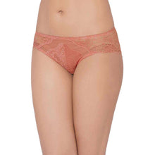 Load image into Gallery viewer, Wacoal Emma Lace Low Waist Medium Coverage Bridal Wear Lace Bikini Panty - Rust IAP317
