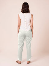 Load image into Gallery viewer, Go Colors Ecru Cotton Stretch Dhoti Pant

