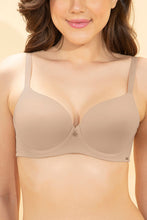 Load image into Gallery viewer, Amante Effortless Bliss Padded Wired Bra - Hazelnut 102901
