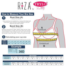 Load image into Gallery viewer, TRYLO Riza T-FIT Women's Non-Padded,Non-Wired,Full Coverage,Seamless 100% Cotton Feel Fabric Bra Available in Multicolor|B0CKBXTPL1
