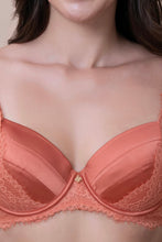 Load image into Gallery viewer, Amante Amore Padded Wired Demi Bra - Copper Coin 09301
