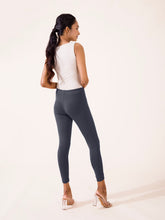 Load image into Gallery viewer, Go Colors Dark Jean Cotton Stretch Ankle Length Leggings
