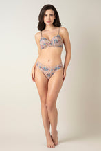 Load image into Gallery viewer, Amante Smooth Charm Bikini Panty - Artistic Floral Stucco Pr 10606

