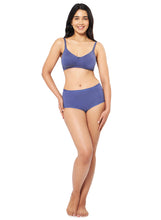 Load image into Gallery viewer, Amante All Day Comfort Non-padded &amp; Non-wired Bra - Crown Blue 78101
