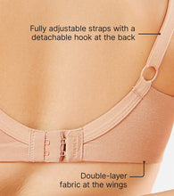 Load image into Gallery viewer, Enamor Innovations Invisi Shaper lift, Ultra smooth, Bonded, Women's T-Shirt Bra - Seamless, No-Pinch, No-Dig, Padded, Wirefree, Medium Coverage- IO02 (Skin)
