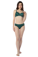 Load image into Gallery viewer, Amante Floral Chic Bikini Panty - Botanical Garden &amp; Black 101501
