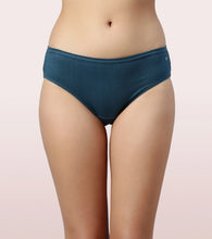 Load image into Gallery viewer, Enamor CH03 Chic Cotton, All Day Comfort, Mid Waist Hipster Panty for Women - Naturally Breathable, Antimicrobial with Stain release, Inner Elastic, Full Coverage -  Pack of 3 (Multicolorsolid)
