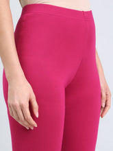 Load image into Gallery viewer, Go Colors Dark Rose Ponte Smart Fit Leggings
