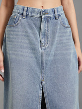 Load image into Gallery viewer, Go Colors Denim Skirt
