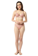 Load image into Gallery viewer, Amante Eternal Bliss Padded Wired Demi Bra - Mellow Rose 95201
