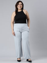 Load image into Gallery viewer, Go Colors Aqua Roma Ponte Wide Pants
