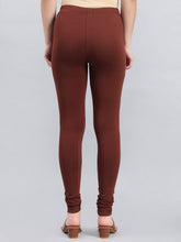 Load image into Gallery viewer, Go Colors Medium Brown Churidar
