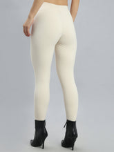 Load image into Gallery viewer, Go Colors Cream Warm Suede Leggings
