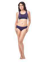 Load image into Gallery viewer, Amante every de Lounge Essentials Non-Padded Non-Wired Full Cover Slip-on Bra - Eclipse

