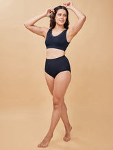 Load image into Gallery viewer, Enamor Flexi Free P037 Mid-Waist Tummy Tucker With Slip-Proof Comfort Hipster Briefs
