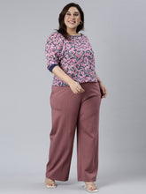 Load image into Gallery viewer, Go Colors Light Brown Roma Ponte Wide Pants
