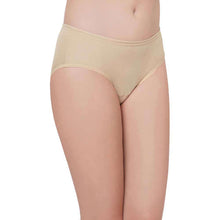 Load image into Gallery viewer, Wacoal Hygieni Mid Waist Full Coverage Day Wear High Absorbency Period Panty - Beige WU50500IN
