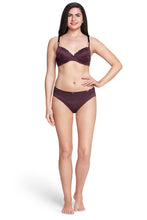 Load image into Gallery viewer, Amante Lace Embrace Solid Padded wired Bra - Fig 88401
