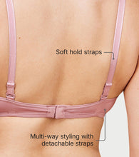 Load image into Gallery viewer, Enamor Medium Coverage, Wirefree F023 Perfect Plunge Women T-Shirt Lightly Padded Bra
