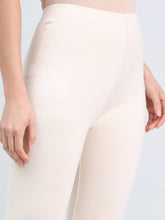 Load image into Gallery viewer, Go Colors Ecru Ponte Smart Fit Leggings
