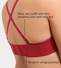 Load image into Gallery viewer, Enamor Strapless Multiway Styling Women's T-Shirt Bra - Padded, Wired, Medium Coverage - F074 (Available in Plus Sizes) (Bossanova)
