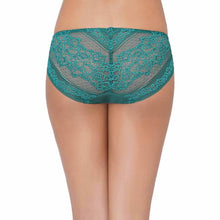 Load image into Gallery viewer, Wacoal Lucy Low Waist Medium Coverage Bridal Wear Lace Bikini Panty - Teal LCP258
