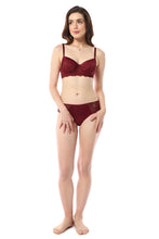 Load image into Gallery viewer, Amante Eternal Bliss Non-padded Wired Bra - Rio Red 95301
