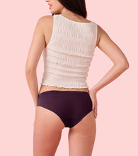 Load image into Gallery viewer, Enamor PB40 Innovations Invisi, All Day Comfort, Low Waist Bikini Panty for Women - No Visible Panty Lines, Sweat wicking, Free Cut, Regular Coverage -  Pack of 1 (Grape Wine)
